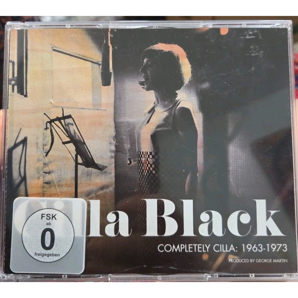Cilla Black Completely Cilla 1963-1973 5 CD + DVD Box Set EMI George Martin Used